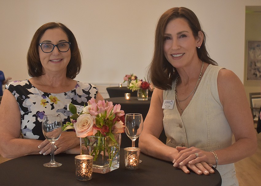 The Lake Club Women’s Giving Circle members Wendy Fox and Tricia Horner are co-chairs of the Uncorked & On the Rocks fundraiser that will benefit local charities.